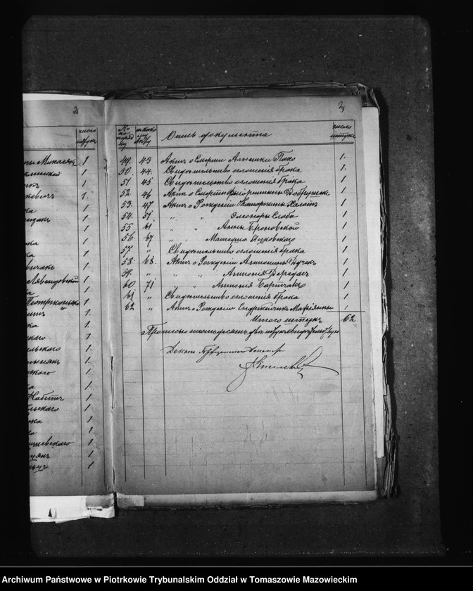 Obraz 8 z jednostki "[Dowody do akt małzeństw]"