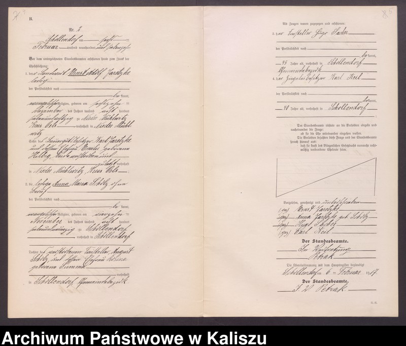 Obraz 6 z jednostki "[Księga małżeństw]"
