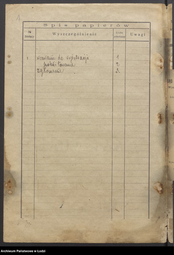 Obraz 3 z jednostki "Nuchem Gelbard - sprzedaż towarów manufakturowych"