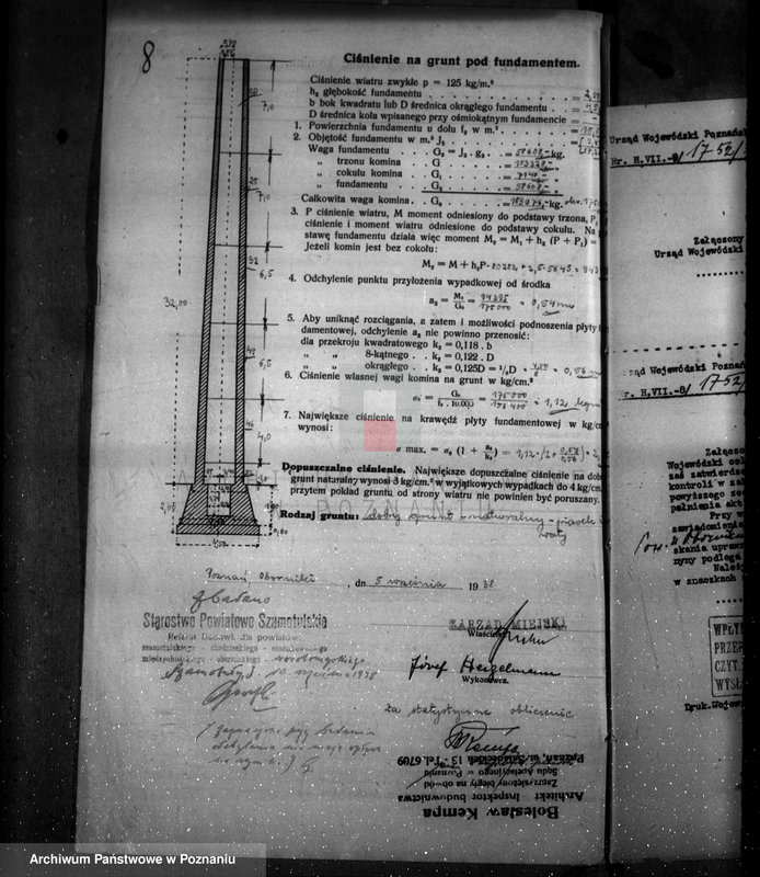 Obraz 12 z jednostki "Zatwierdzenie Rzeźni Miejskiej w Obornikach"