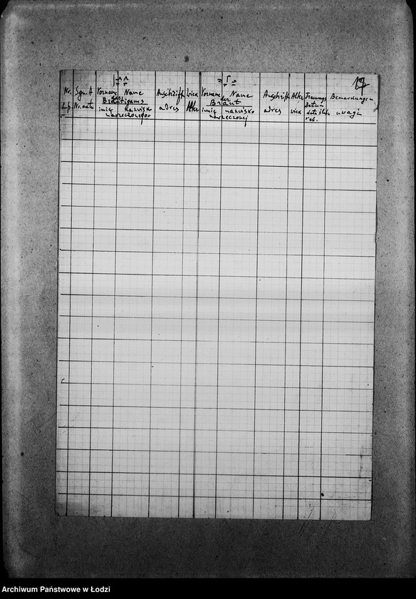 Obraz 20 z jednostki "[Imienne wykazy zaślubionych lub zaręczonych par]"