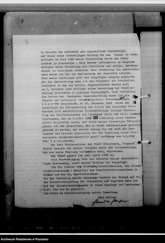 Obraz 6 z jednostki "Hansen, Hans- Martin - komisarz obwodowy"