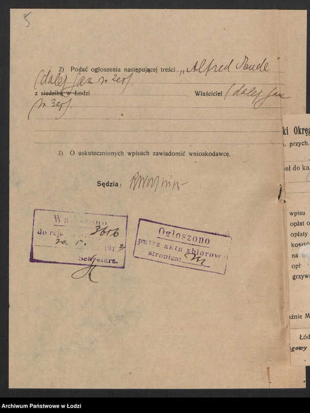 Obraz 7 z jednostki "Alfred Ende - przedstawicielstwo firm krajowych i zagranicznych"