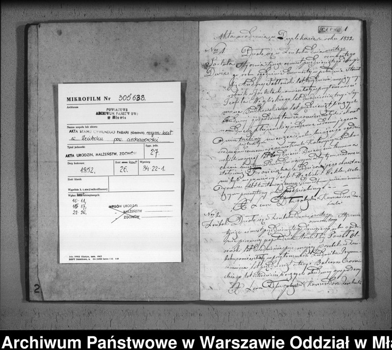 image.from.unit.number "Akta urodzin, małżeństw i zgonów"