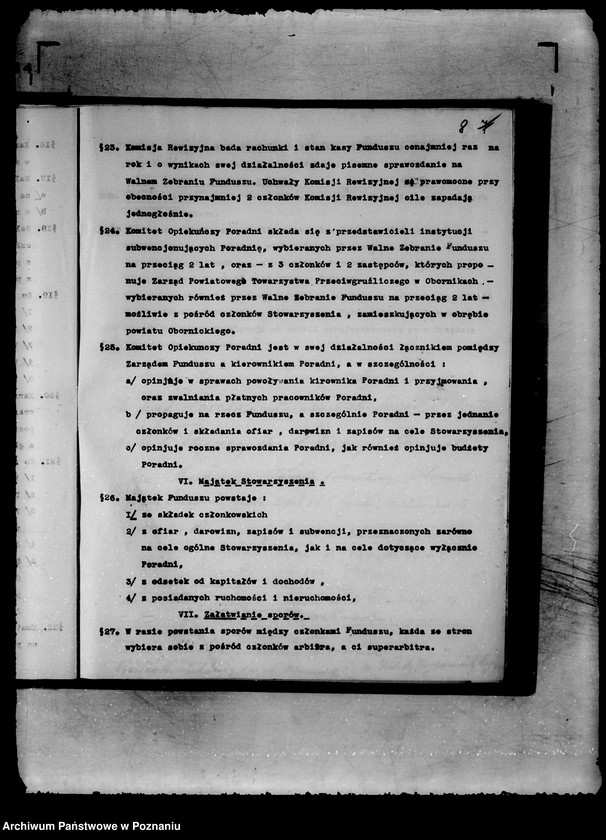 Obraz 12 z jednostki "/Stowarzyszenie,,Fundusz do Walki z Gruźlicą w Lecznicy pod Obornikami/"