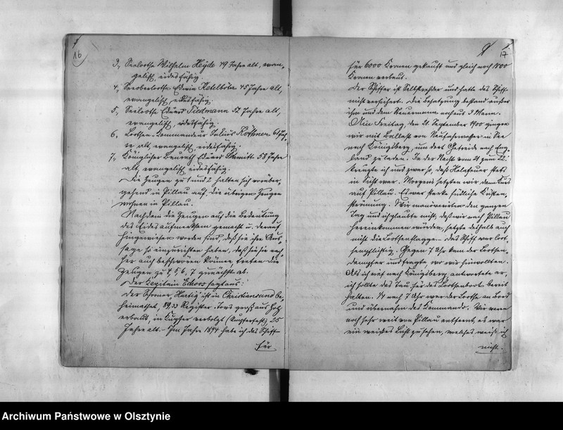 image.from.unit.number "Disciplinar-Verrfahren wieder den Seelootsen Wilhelm Heyde in Pillau"