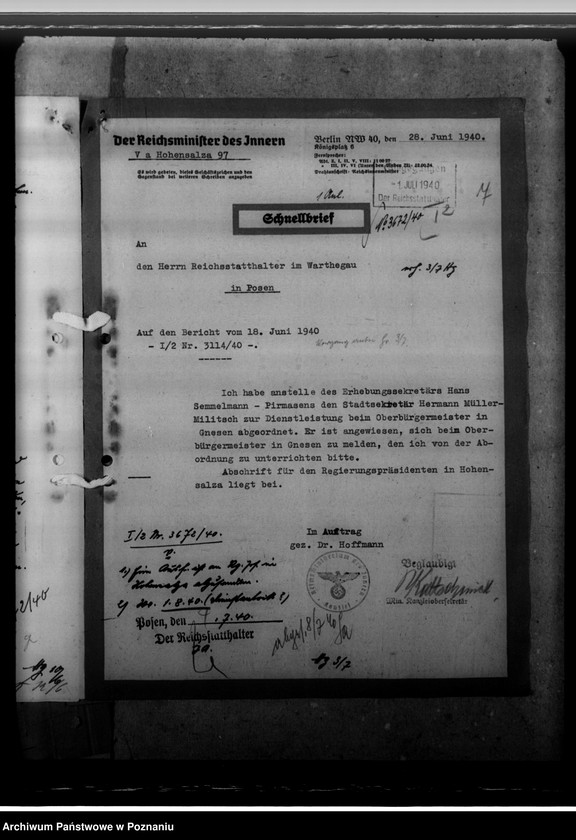 Obraz 11 z jednostki "Giseler Hans - urzędnicy"