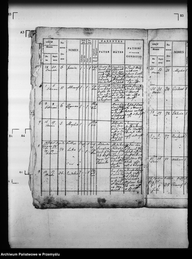 Obraz 16 z jednostki "[Kopie ksiąg metrykalnych parafii Berest z filią Polany (dekanat Grybów)]"
