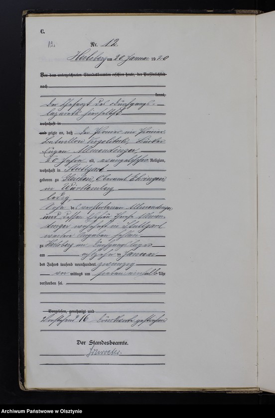 image.from.unit.number "Sterbe-Neben-Register Nr 1-195"