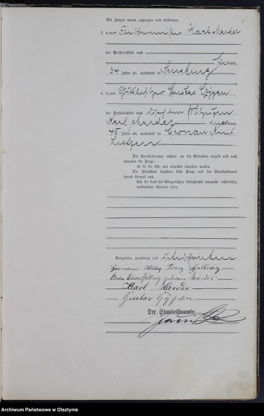 image.from.unit.number "Heiraths-Haupt-Register Nr 1 - 45"