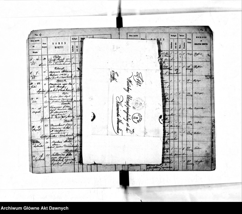 image.from.unit.number "Parafia: Kamionka Strumiłowa. Dekanat: Gliniany. Księga metrykalna zgonów dla całej parafii."