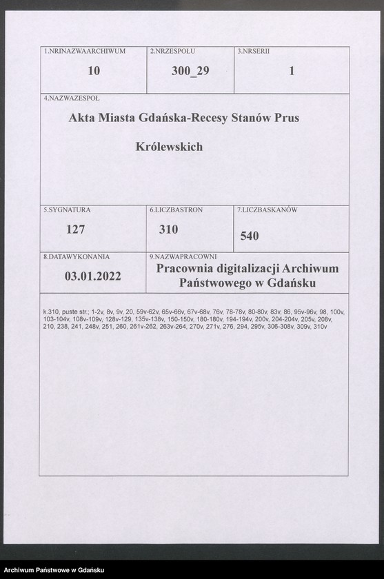 image.from.unit.number "Recesy Stanów, między innymi sejm w Warszawie 25 X - 10 XII 1646"