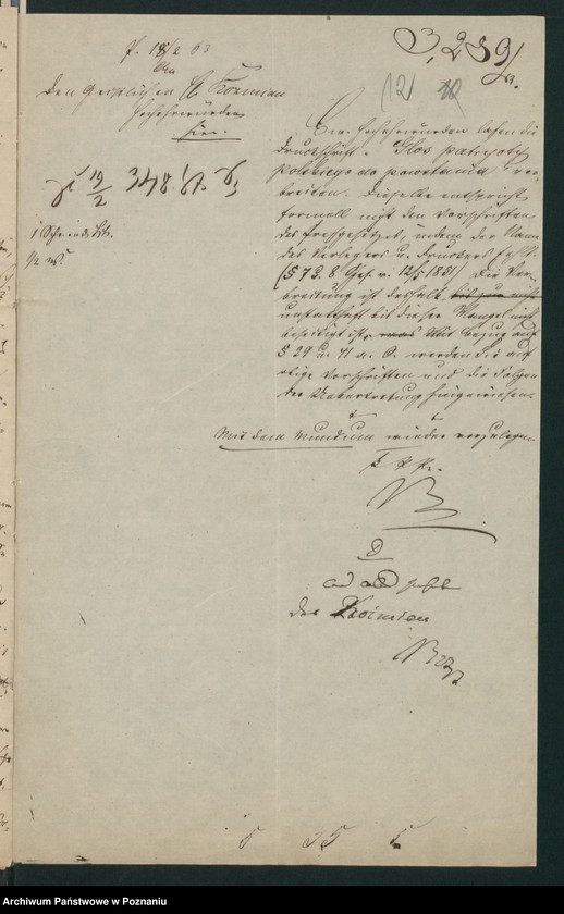 Obraz 16 z jednostki "A. betr. Stanislaus und Johann von Koźmian"