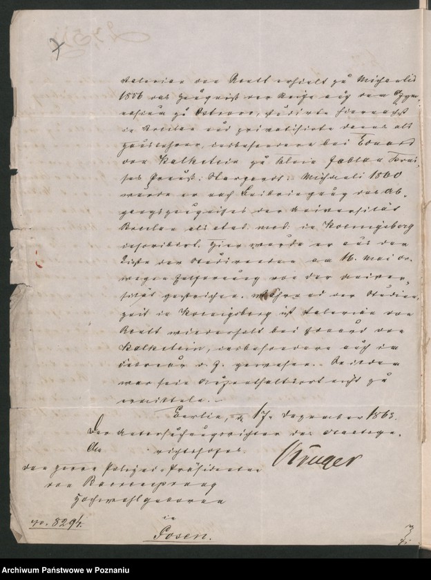 Obraz 11 z jednostki "A. betr. Valerian von Reutt, Stud. med. Freifrau von Richthofen geboren von Odjezierska, Josef Rogalewicz und Marie von Rogucka"