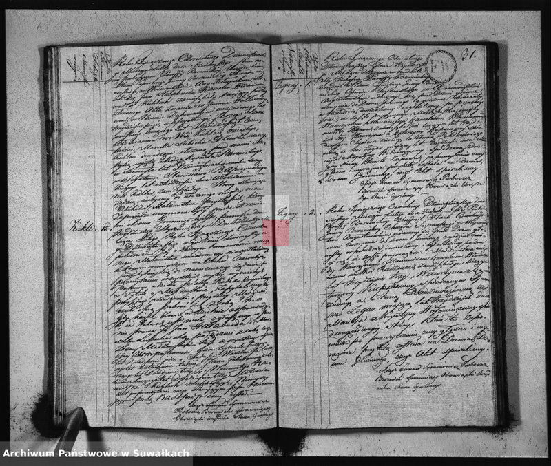 image.from.unit.number "Akta Zaślubionych od 1-o Mca Stycznia 1819. Gminy Berznickiey"