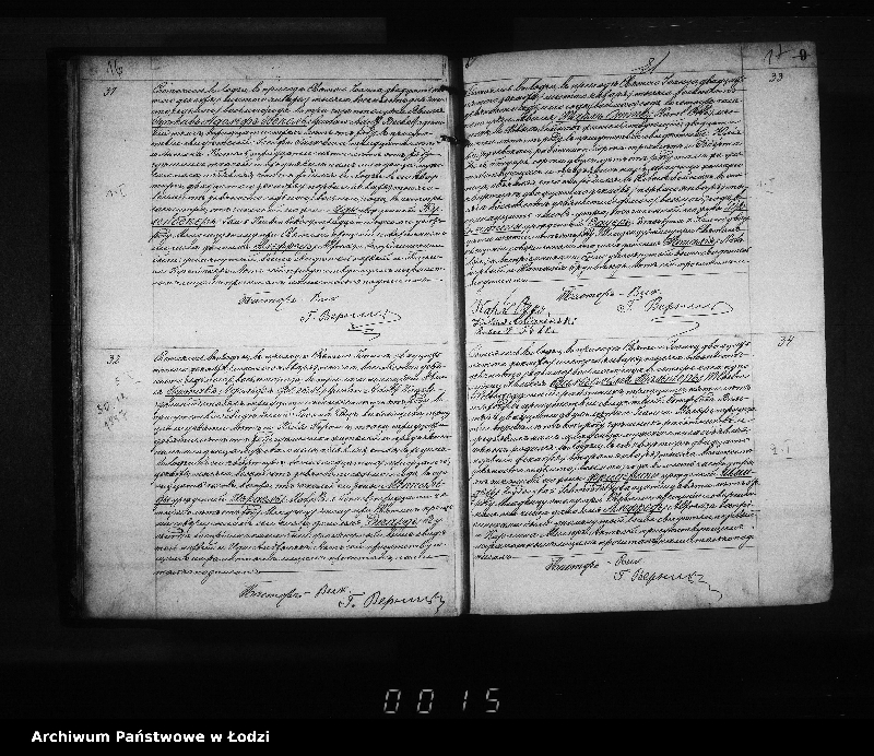 Obraz 13 z jednostki "Akta urodzeń, małżeństw i zgonów"