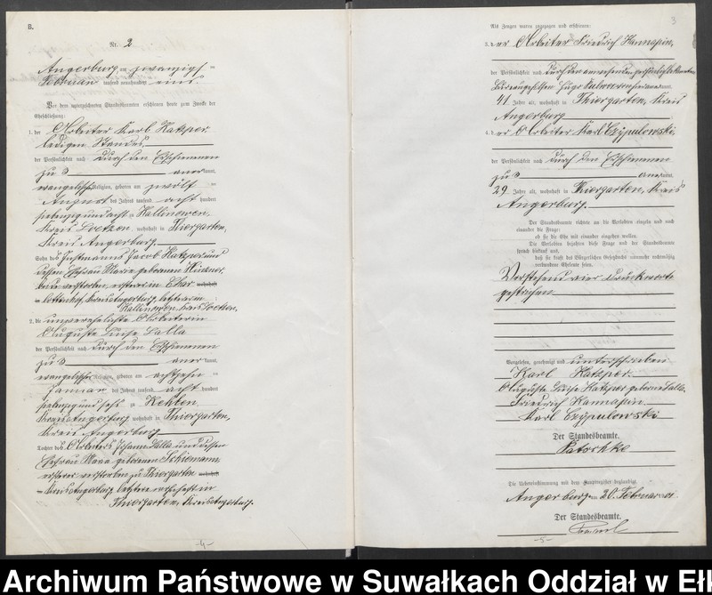 image.from.unit.number "Heiraths-Neben-Register des Preussischen Standes-Amtes Angerburg Kreis Angerburg"