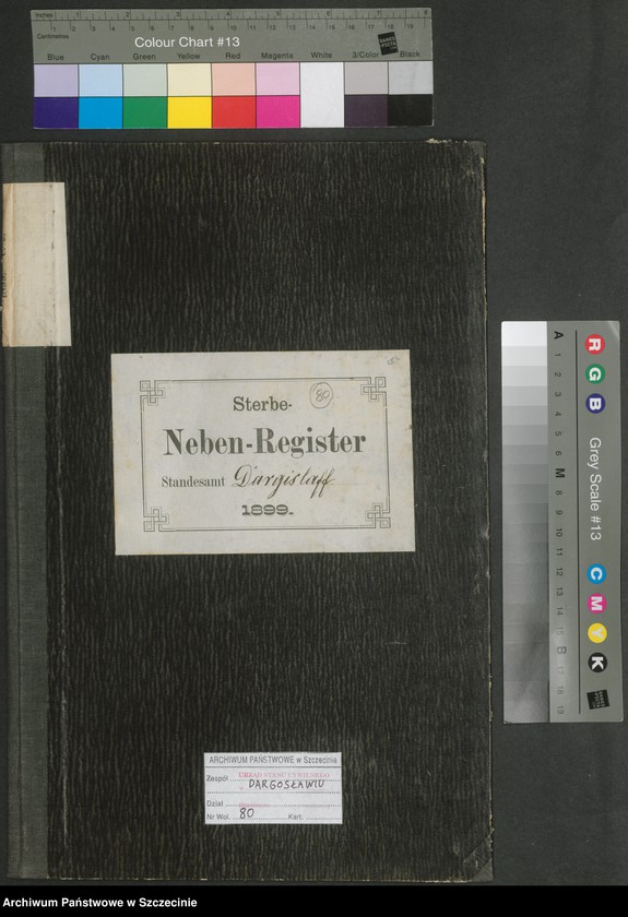 Obraz 2 z jednostki "Sterbe-Register (Neben-Register)"