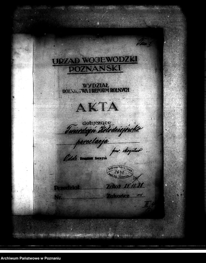 image.from.unit.number "Majątek Twierdzyń-Kołodziejewko powiatu mogileńskiego parcelacja"