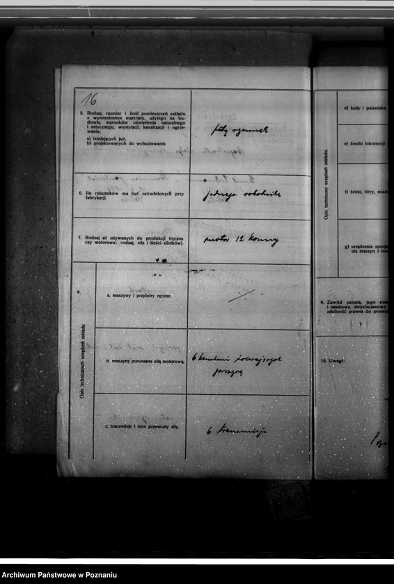 Obraz 20 z jednostki "Zatwierdzenie zakładu przemysłowego /wytwórni musztardy/ "Stenomy" w Poznaniu"