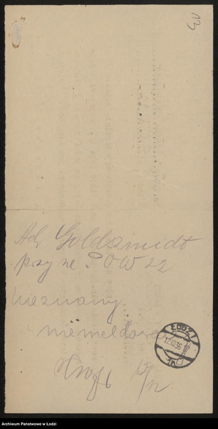 Obraz 15 z jednostki "Henoch Goldszmidt – wyrób pończoch"