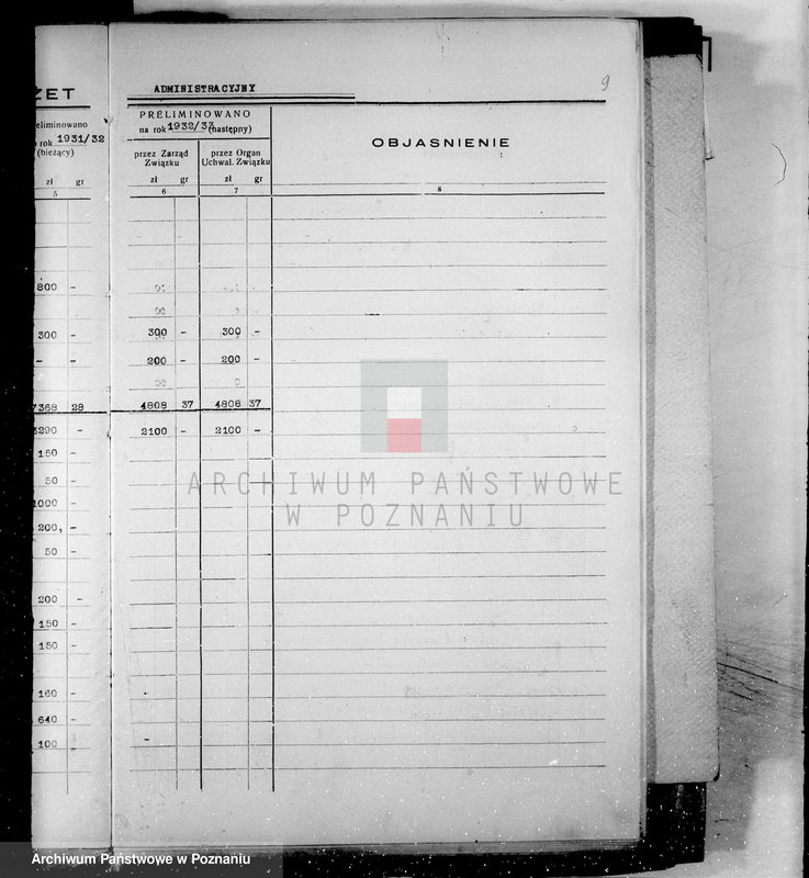 Obraz 13 z jednostki "Budżety i sprawy rachunkowe miasta Kcyni"