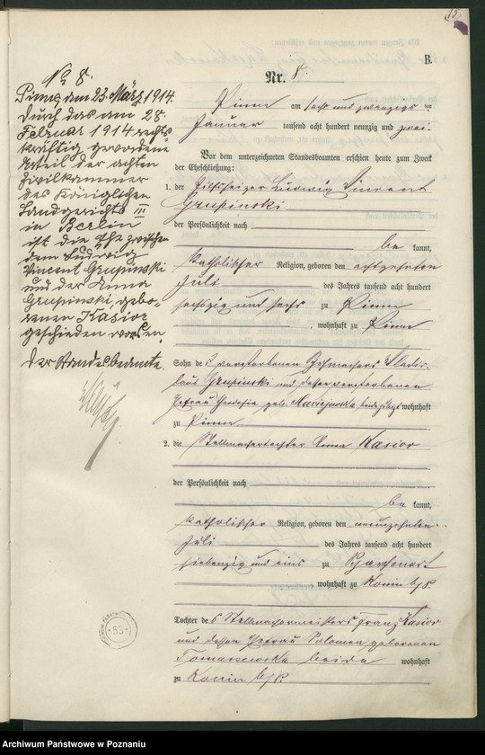 image.from.unit.number "Księga małżeństw"