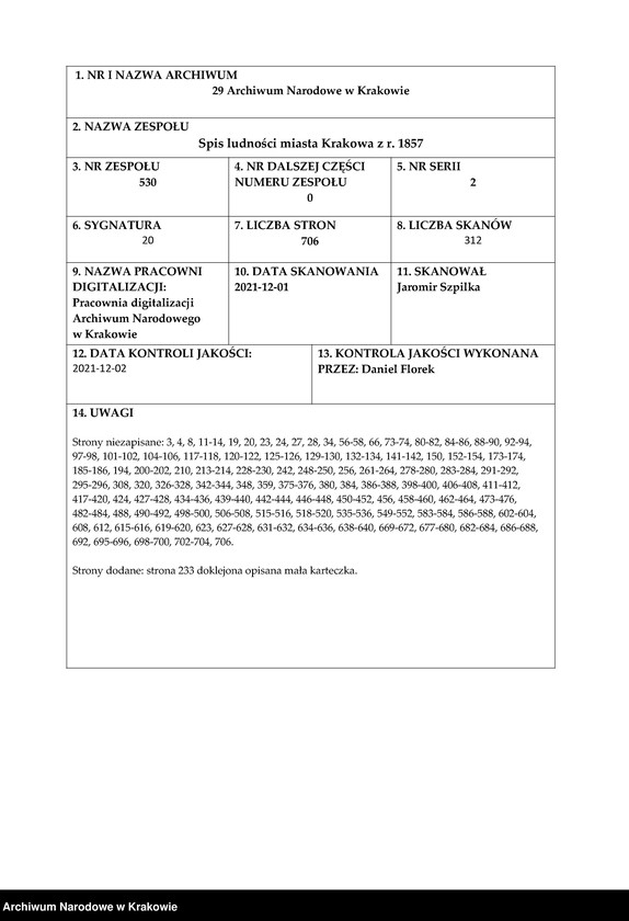 image.from.unit.number "Indeks do spisu ludności 1857, Izraelici, Litery A-Z"