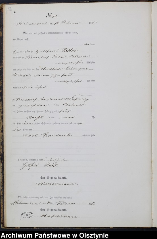 image.from.unit.number "Geburts-Neben-Register Nr 1 -167"