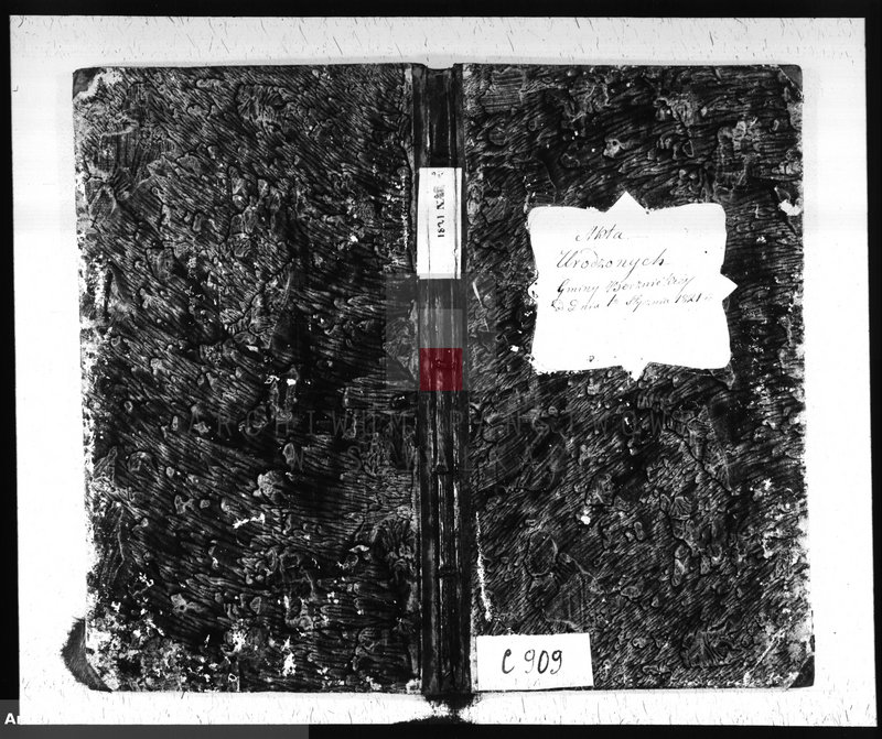 image.from.unit.number "Akta Urodzonych Gminy Berznickiey od Dnia 1-o Stycznia 1821 r."