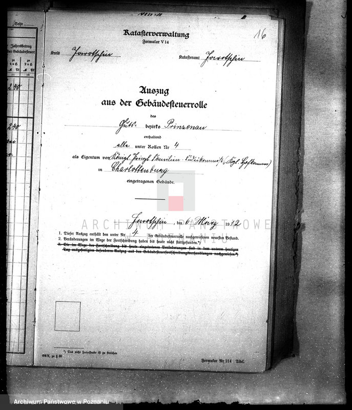 Obraz 20 z jednostki "Dobra Miniszew - sprawy katastralne"