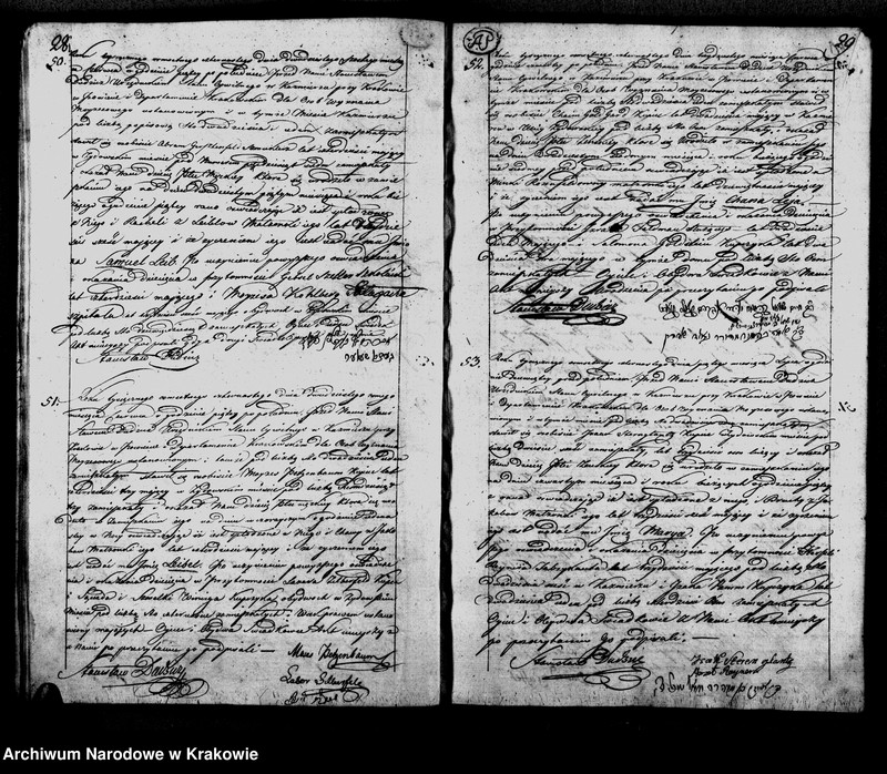 image.from.unit.number "Księga Aktow Urodzenia Gminy Wyznania Moyzeszowego. Synagogi Kazimierskiey przy Krakowie na Rok 1814"