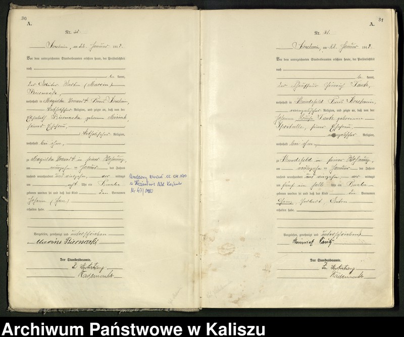 Obraz 19 z jednostki "[Księga urodzeń]"