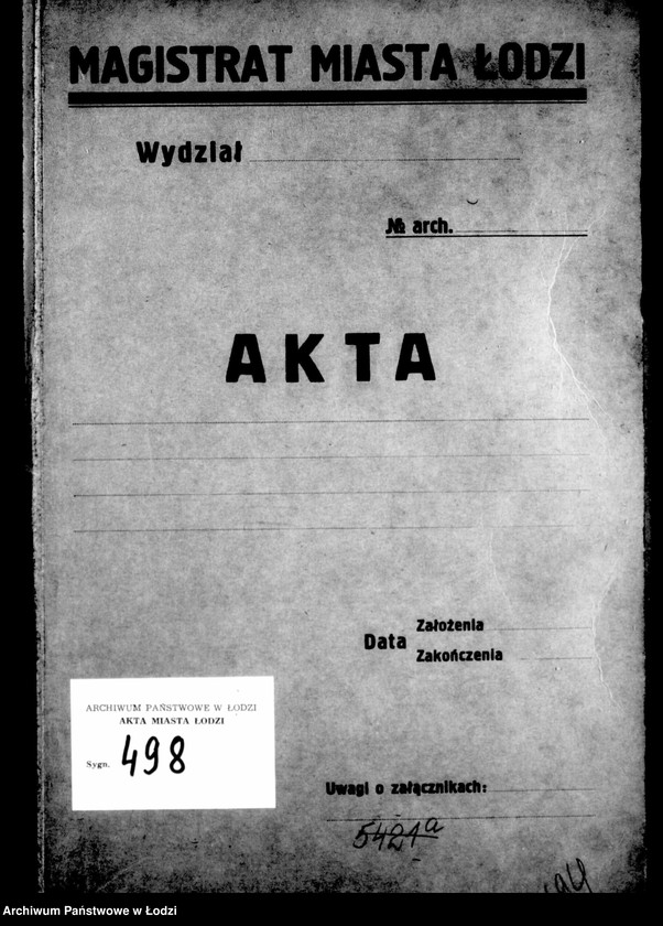 Obraz 4 z jednostki "Akta tyczące się kupna domów kosztem rządu wystawionych przez rękodzielników"