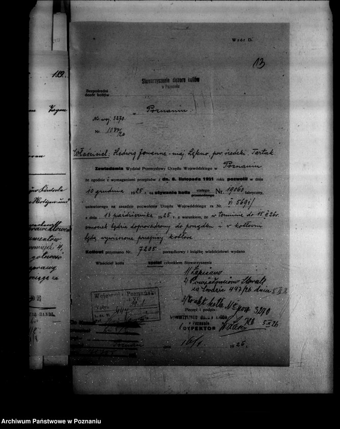 Obraz 18 z jednostki "Majątek Łękno powiat średzki tartak parowy nr woj. 3270"