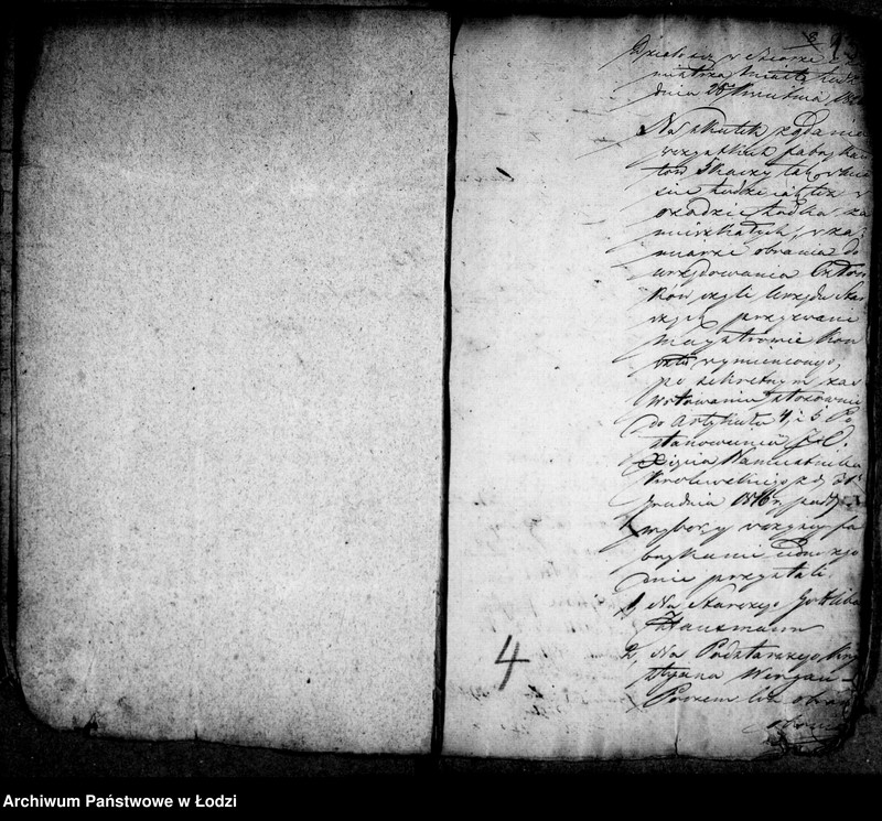 Obraz 13 z jednostki "Akta ławnika czynnego osady fabrycznej tyczące się cechu tkackiego"