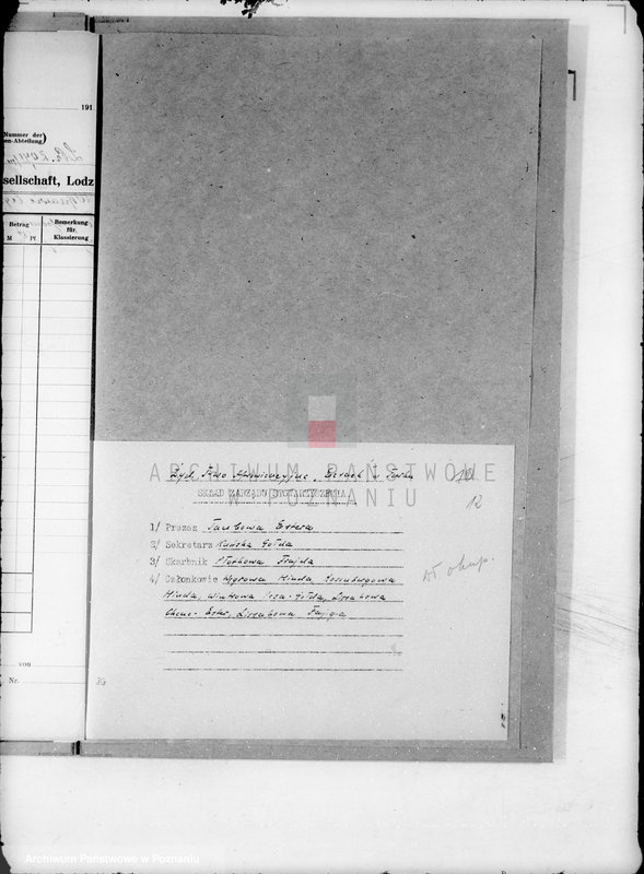 Obraz 16 z jednostki "Żydowskie Towarzystwo Aprowizacyjne,,Baran" w Turku"