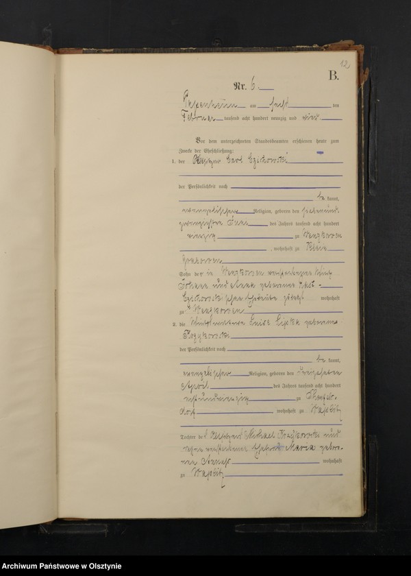 image.from.unit.number "Heiraths-Haupt-Register Nr 1 - 48"