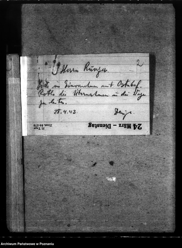 Obraz 6 z jednostki "Sprawozdania i korespondencja w sprawie rejestracji dzieł sztuki na terenie Kraju Warty"