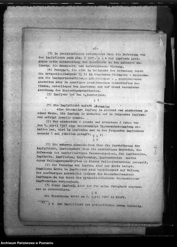 Obraz 10 z jednostki "Ärztliche Betreuung der Schüler an Lehrerbildungsanatalten. Schutzimpfungen"