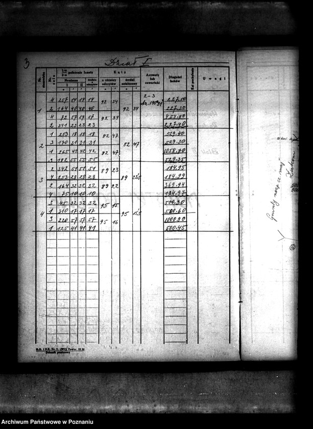 Obraz 6 z jednostki "Akta dotyczące postępowania technicznego przy przymusowym wykupie majątku Łukom i powiatu konińskiego"