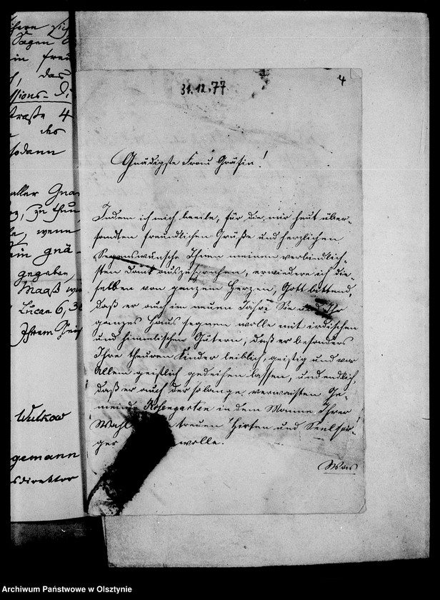 image.from.unit.number "/Briefe an die Gfin Anna Lehndorff- Steinort betr. die Versorgung mit Missions- a. a. frommen Blättern/"