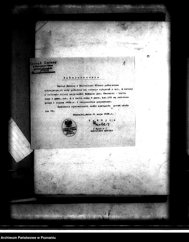 image.from.unit.number "Majątek Rożnowo powiatu obornickiego parcelacja Państwowego Banku Rolnego"