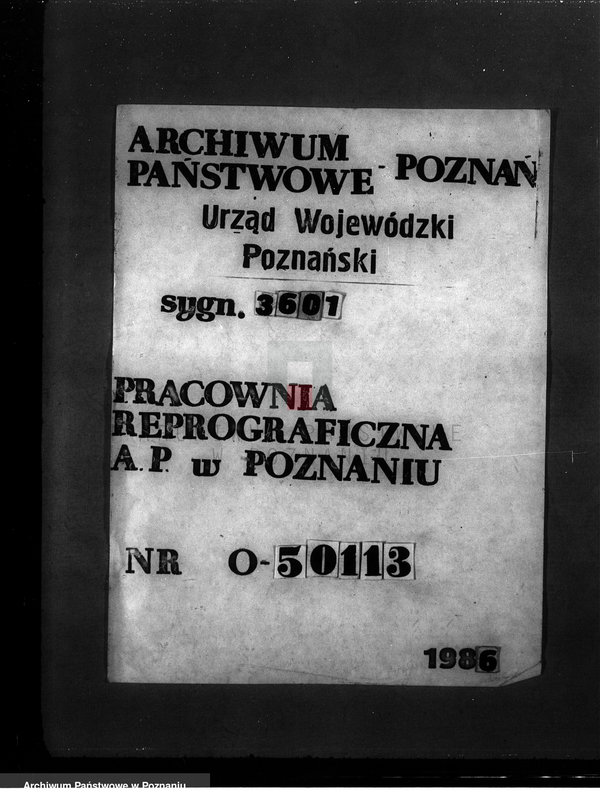 Obraz 1 z jednostki "Plan urządzenia gospodarstwa leśnego dla lasu majętności Śródka w powiecie międzychodzkim 1930-1940"