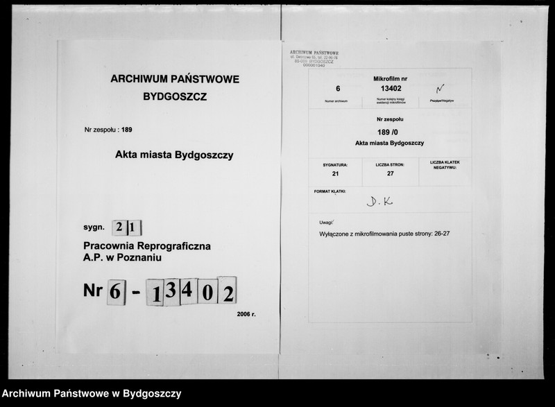 image.from.unit.number "Inwentarz wójtostwa bydgoskiego sporządzony w lipcu 1744 z opisaniem miasta, folwarków, budynków folwarcznych, młynów, wsi z ich posiadłościami, powinnościami, daninami obywateli"