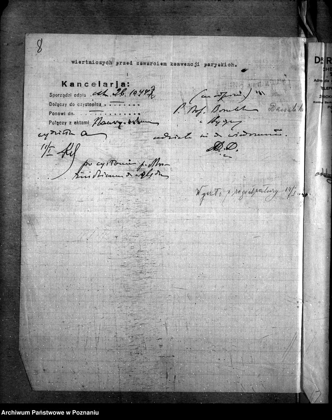 Obraz 12 z jednostki "Sprawy Produkcja mineralji Rzeczpospolitej Polski"