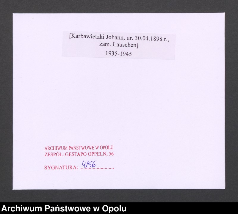 image.from.unit.number "[Karbawietzki Johann, ur. 30.04.1898 r., zam. Lauschen]"