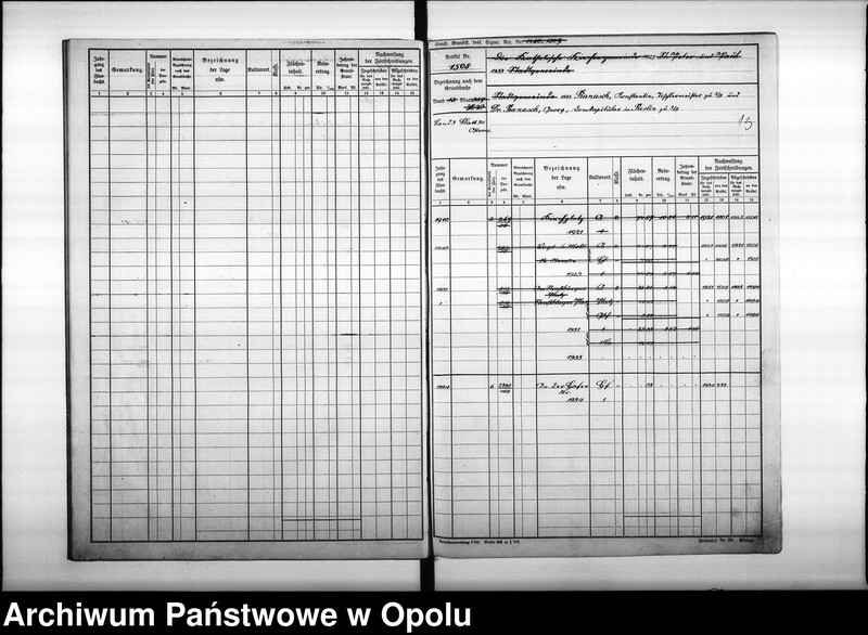 Obraz 15 z jednostki "Mutterrolle des Gemeindebezirks Oppeln 6ter Band, enthaltend die Artikel von Nr 1501 bis Nr 1800"