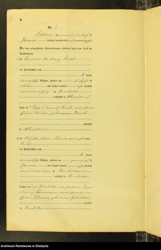 image.from.unit.number "Heiraths-Neben-Register Nr 1 - 28 [ Księga małżeństw - wtóropis ]"