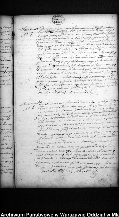 image.from.unit.number "Akta urodzeń, mnałżeństw, zgonów"